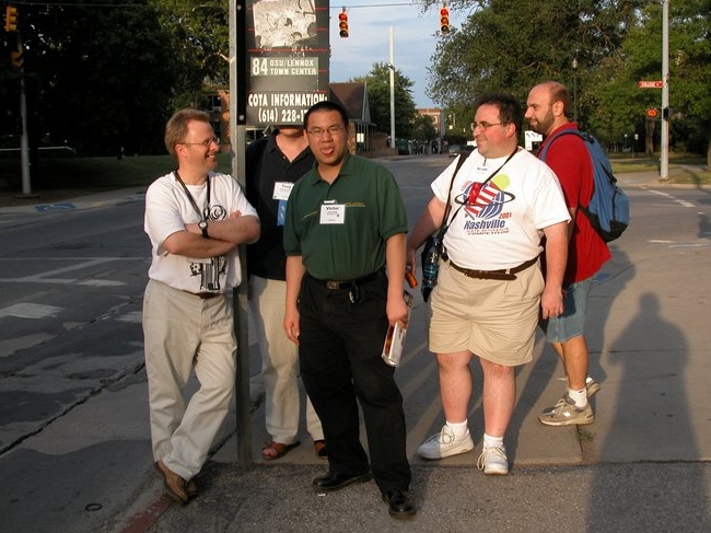 BHS directors college 2005 - Victor Wong, Tony Patman, Andrew Sentinella