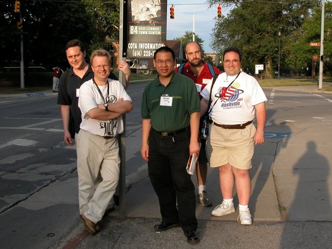 BHS directors college 2005 - Victor Wong, Tony Patman, Andrew Sentinella