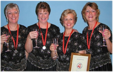 AFTER HOURS:  Alison Spencer (Br), Jane Ford (Bs), Jo Braham (L), Julie Smith (T)